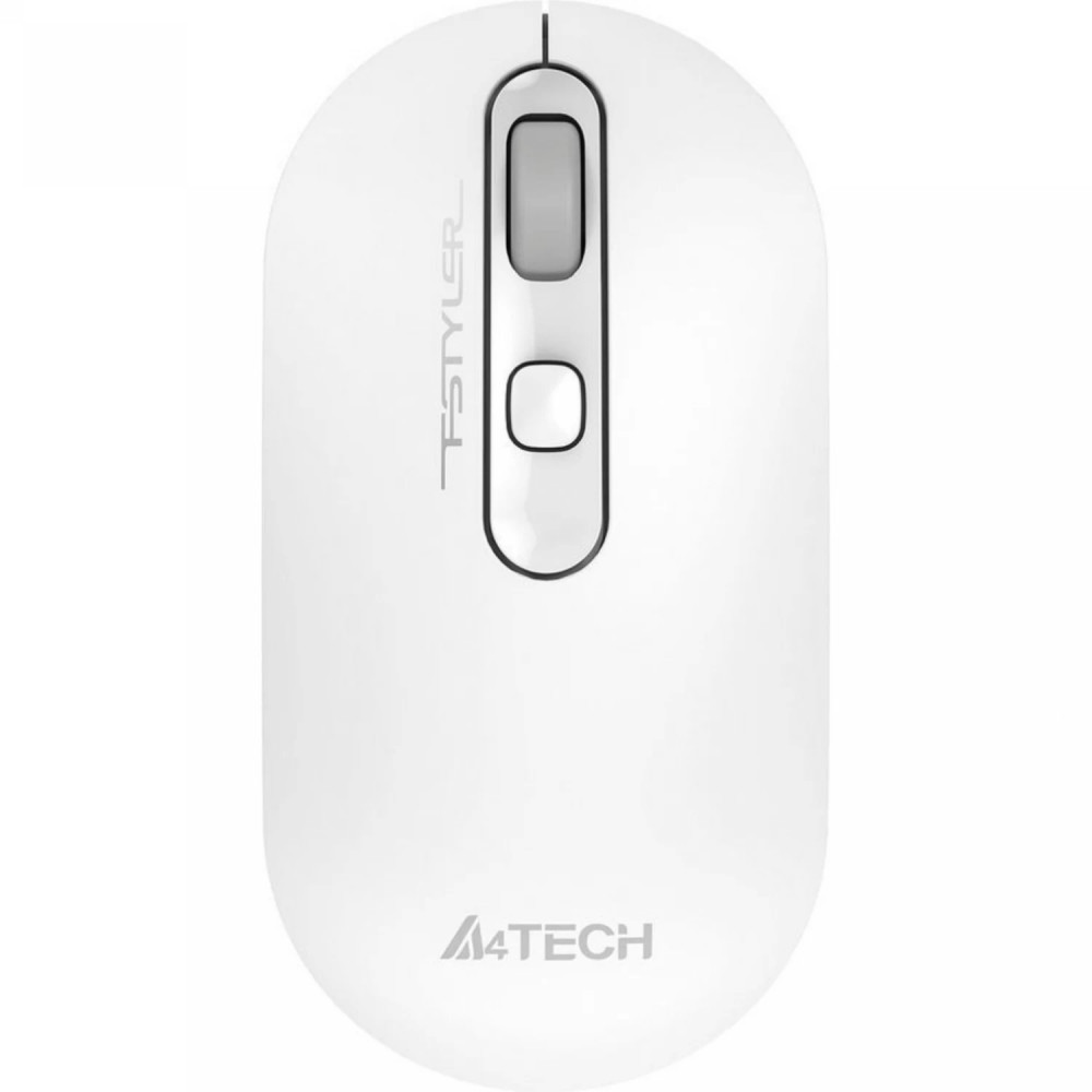 Мышь A4Tech FSTYLER FG20S WHITE FG20S USB WHITE Бюджетные, Беспроводная — фото товара