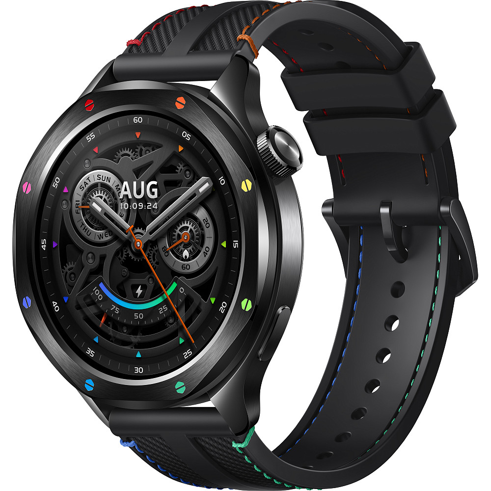 Xiaomi Watch S4 Rainbow Черный BHR9199GL Смарт-часы — фото товара